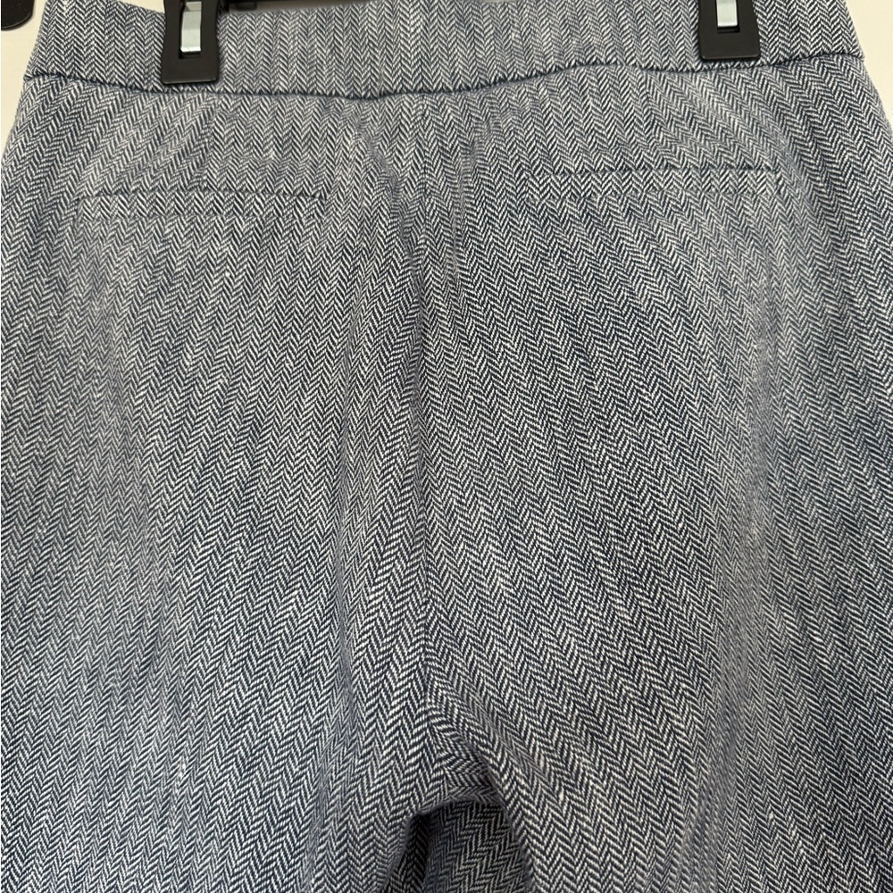 J Crew Hayden Navy Crop Pants size 0 - Picture 4 of 11
